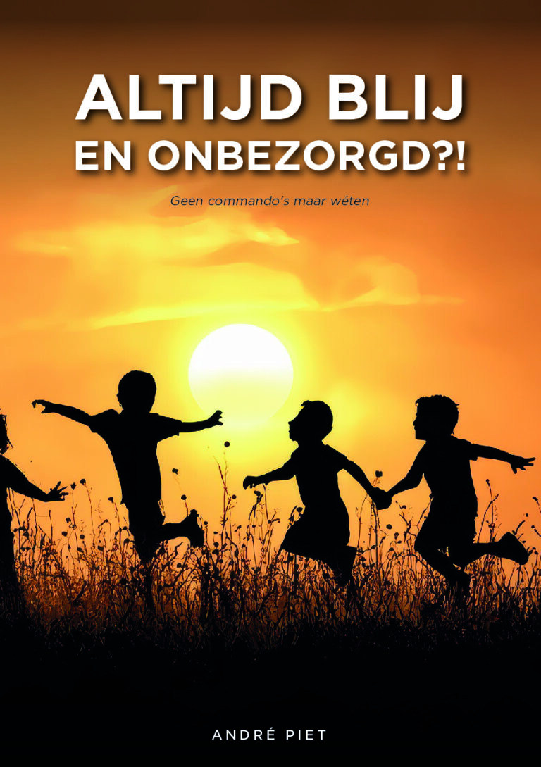 Afbeelding bij de brochure "Altijd blij en onbezorgd?!"