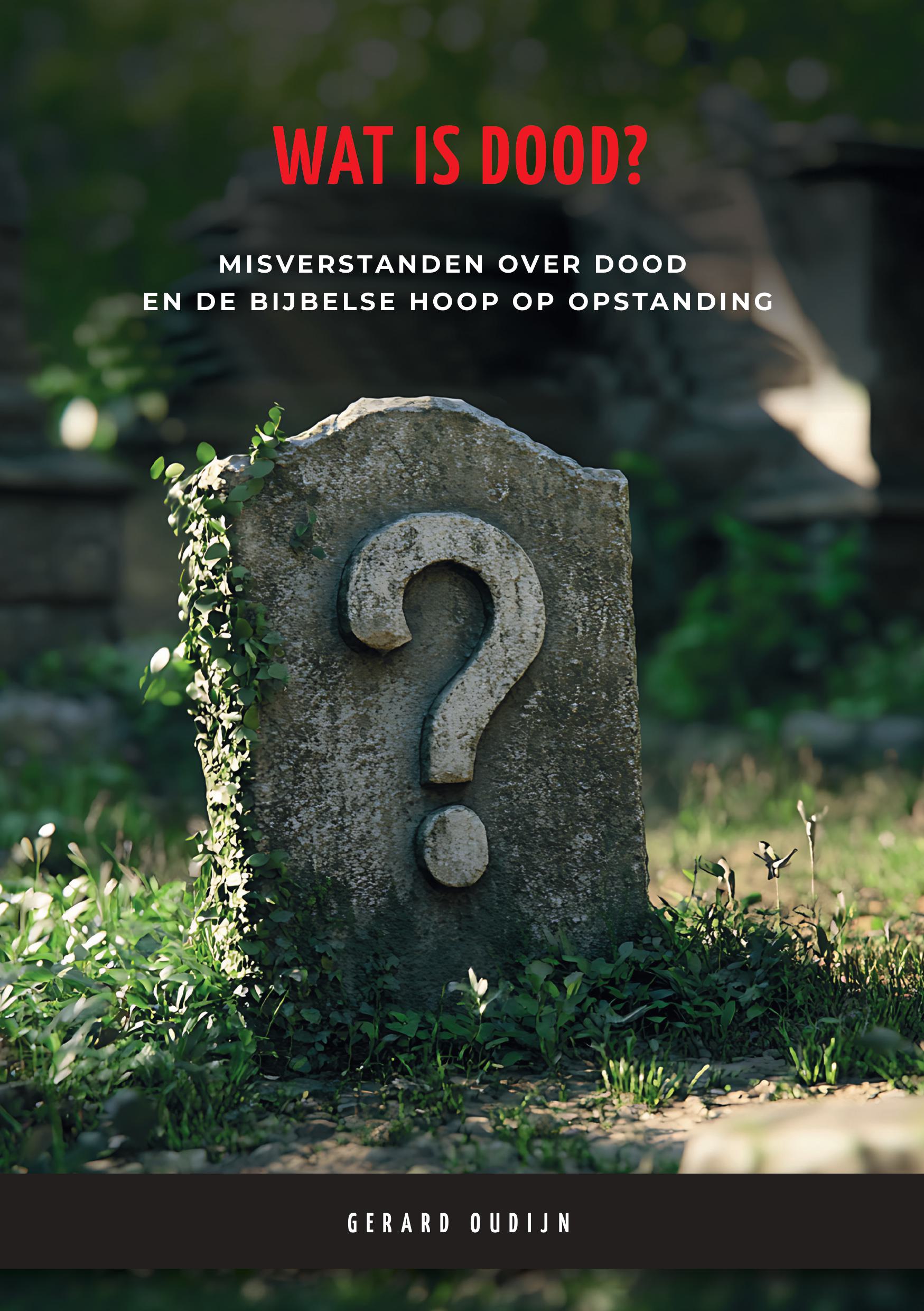 Afbeelding bij de brochure "Wat is dood?"