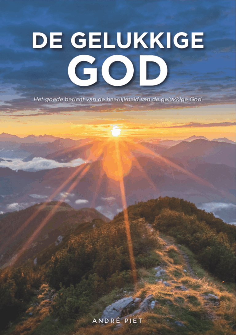 Afbeelding bij de brochure "De gelukkige God"