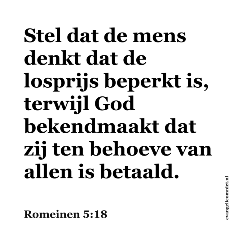 Stel dat de mens denkt dat de losprijs beperkt is